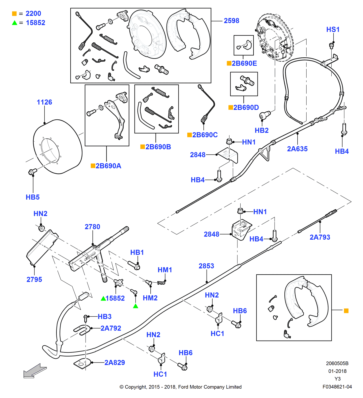 Ford -352358-S100 Retainer