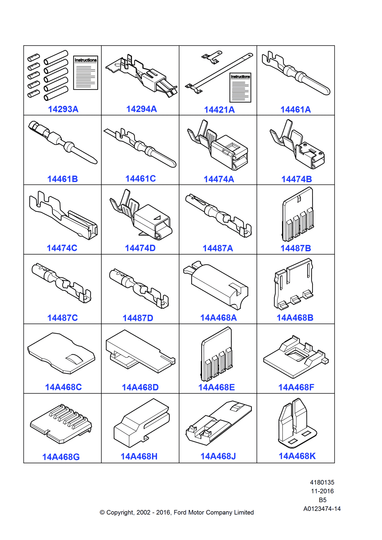 Ford 89FZ-14294-GB Terminal