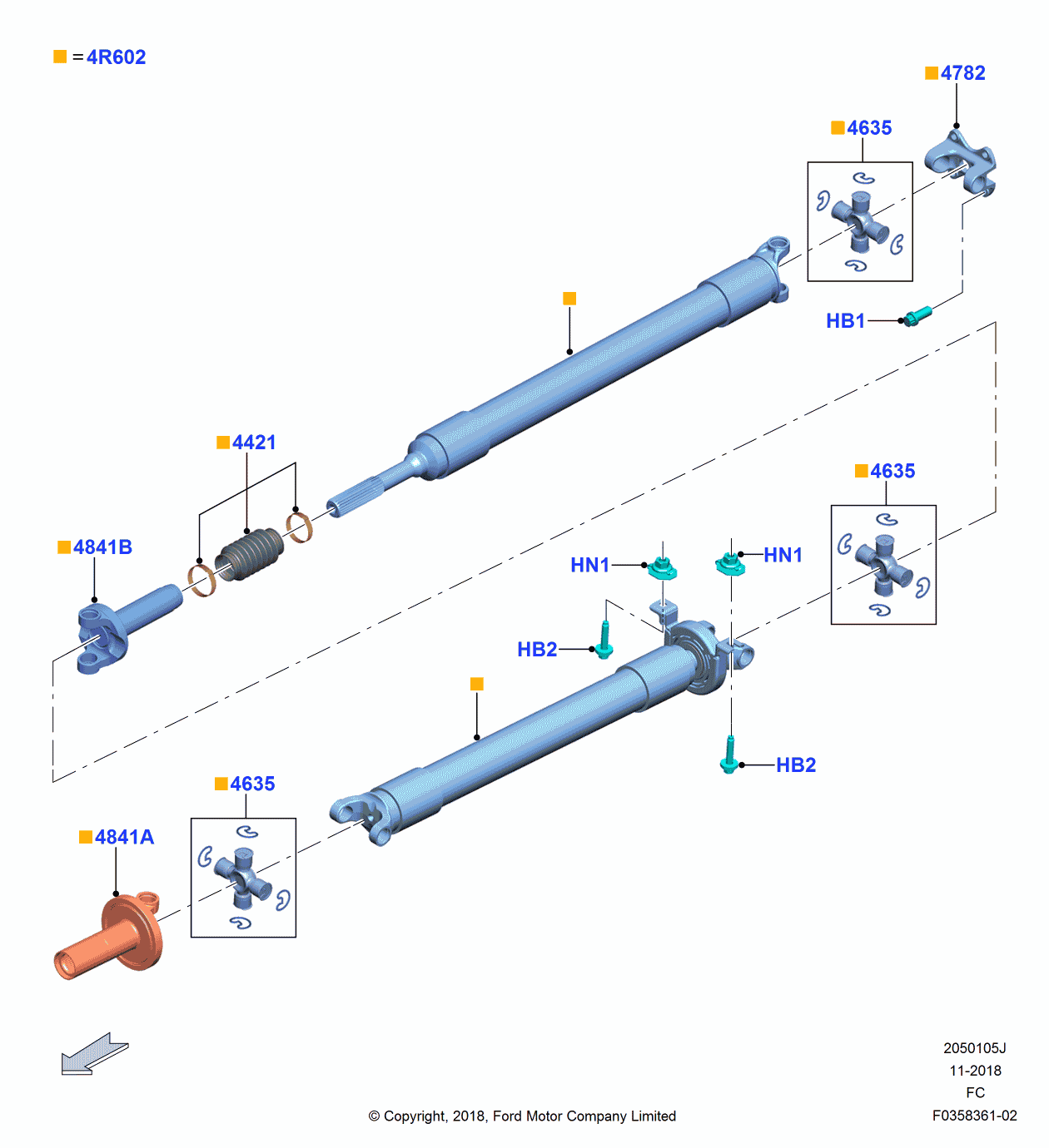 Ford JL3Z-4421-A BOOT