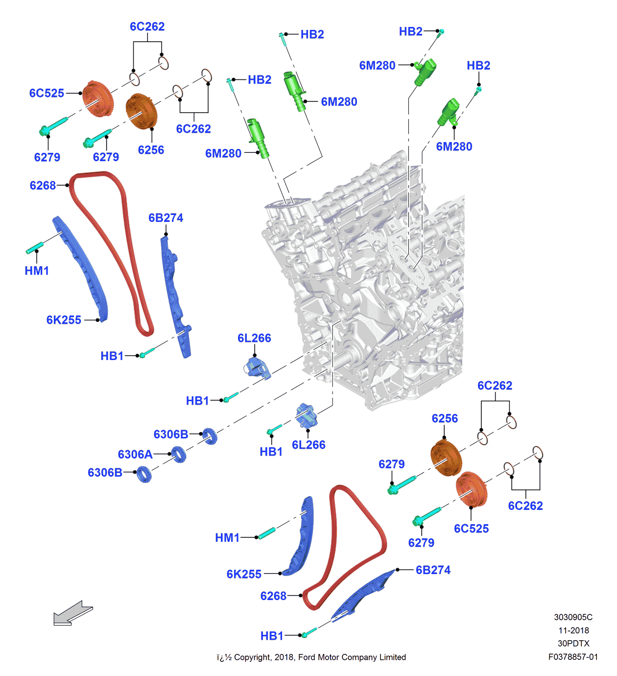 Ford L1MZ-6C525-A Actuator