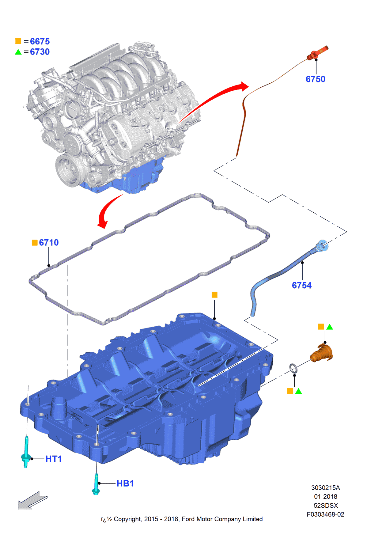 Ford -N807441-S437 PIN