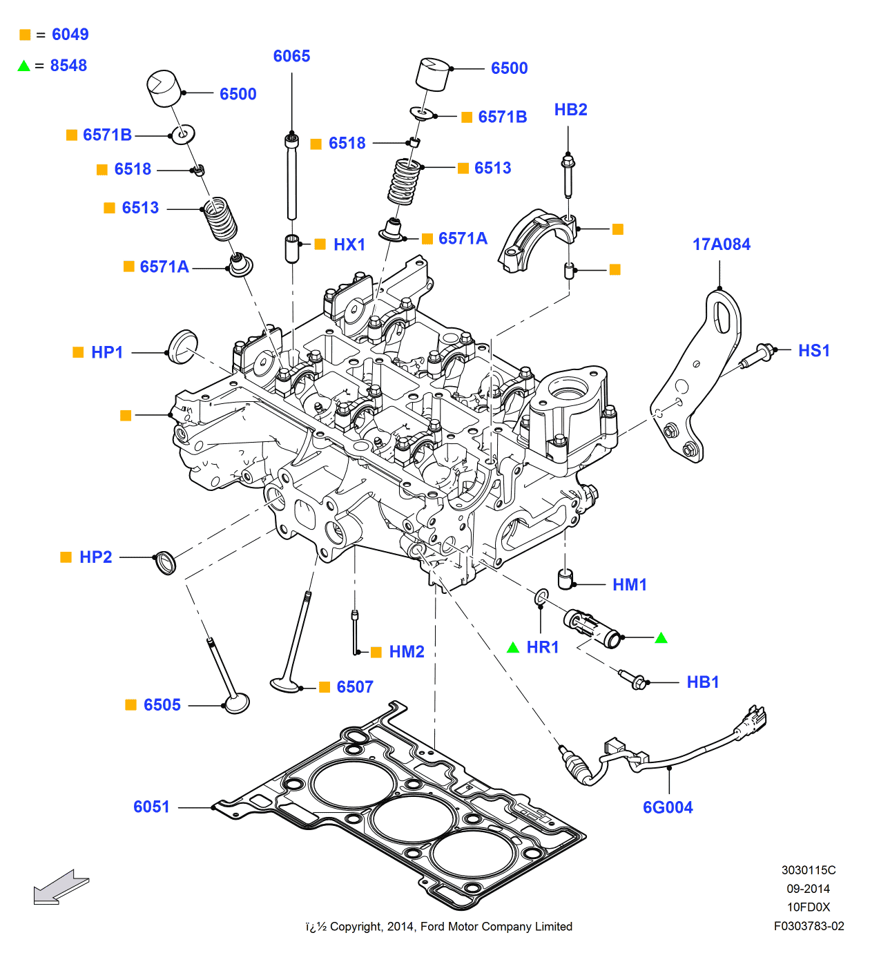 Ford CM5Z-17K004-A Bracket - Engine Lifting
