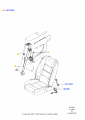 Diagram for 2007 Ford Mustang Front Seat Belts