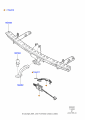 Diagram for 2009 Ford Edge Trailer Hitch Components