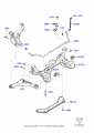 Diagram for 2009 Ford Escape Stabilizer Bar & Components - Front
