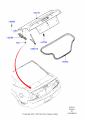 Diagram for 2007 Ford Mustang Trunk Lid