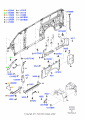Diagram for 2010 Ford E-350/E-350 Super Duty Interior Trim - Side Panel