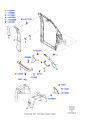 Diagram for 2010 Ford E-350/E-350 Super Duty Interior Trim - Side Panel
