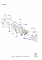 Diagram for 2005 Ford Ranger Clutch & Flywheel
