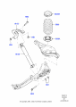 Diagram for 2010 Ford Fusion Shocks & Components - Rear