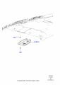 Diagram for 2009 Mercury Mariner Overhead Console