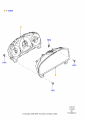 Diagram for 2010 Ford Fusion Instruments & Gauges