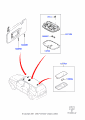 Diagram for 2010 Ford Escape Interior Lamps