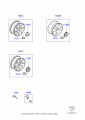 Diagram for 2005 Ford Explorer Wheels
