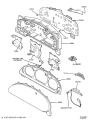 Diagram for 2001 Ford Taurus Instruments & Gauges