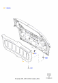 Diagram for 2010 Ford Escape Interior Trim - Lift Gate