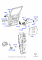 Diagram for 2006 Ford Freestar Side Loading Door - Door & Components