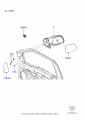 Diagram for 2009 Ford F-350 Super Duty Outside Mirrors