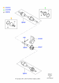 Diagram for 2008 Mercury Mariner Drive Axles - Front