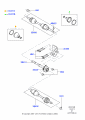 Diagram for 2008 Mercury Mariner Drive Axles - Front