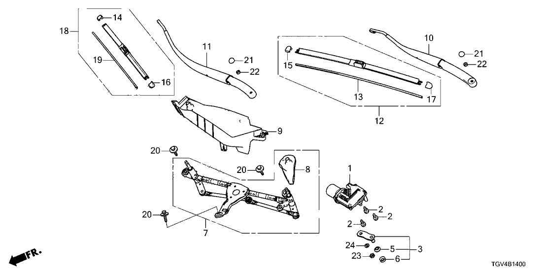 Acura 76525-T6G-003 DUST SEAL B