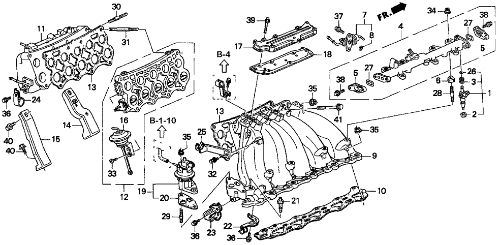 Acura 19518-P1R-000 Clamp, Fast Idle Hose
