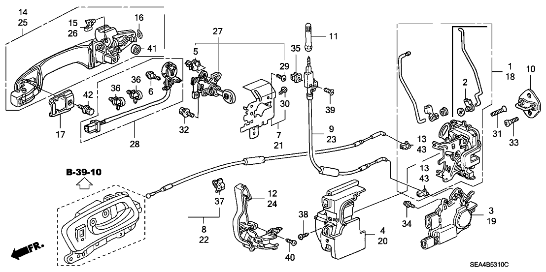 Acura 90101-SEA-000 Screw, Tapping