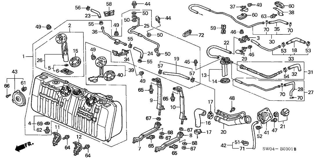 Acura 93407-10020-05 Bolt-Washer (10X20)