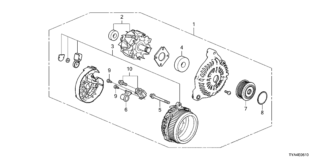 Acura 31125-5R0-004 BOLT