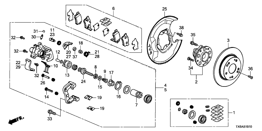 Acura 43224-TAR-E01 SPRING B, ADJUST