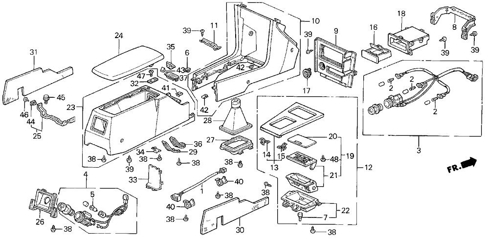 Acura 83409-SD4-010ZF Protector, Cigarette Lighter (Silky Ivory)