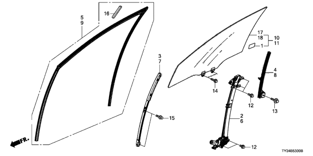 2014 Acura RLX  Bolt-Washer (6X16) Diagram for 90104TY0000