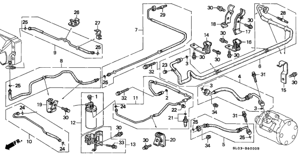 1991 Acura NSX  Bolt, Stud (8X40) Diagram for 92900080400B