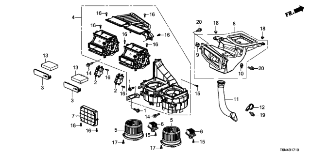 2021 Acura NSX  Screw-Washer Diagram for 79121TG1T01