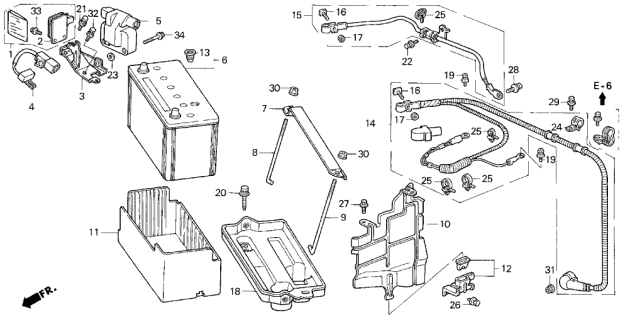 1992 Acura Vigor Plug, Vent (MF) (Furukawa) Diagram for 31542SA5666