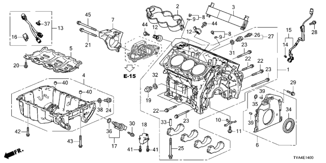 2022 Acura MDX  Oil Seal (80X98X8) Diagram for 91214R9PA01