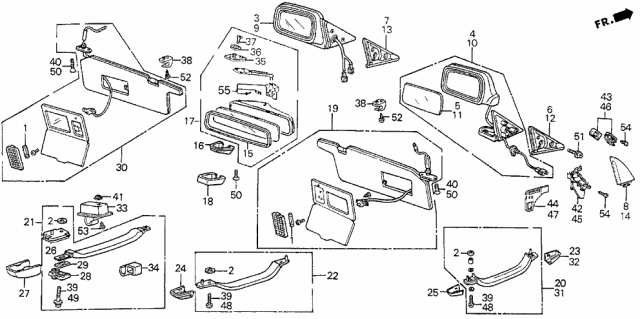 1988 Acura Legend  Screw-Washer (5X16) Diagram for 938930501608