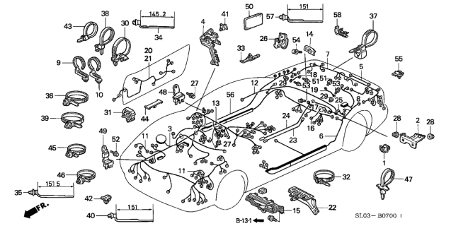 1995 Acura NSX  Bolt (6X15) Diagram for 90114SM4900