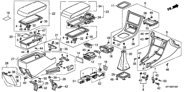 1994 Acura Legend Grommet, Screw (5MM) Diagram for 90683693000
