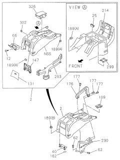 1998 Acura SLX  Bolt Oil Level Switc Diagram for 0286506250