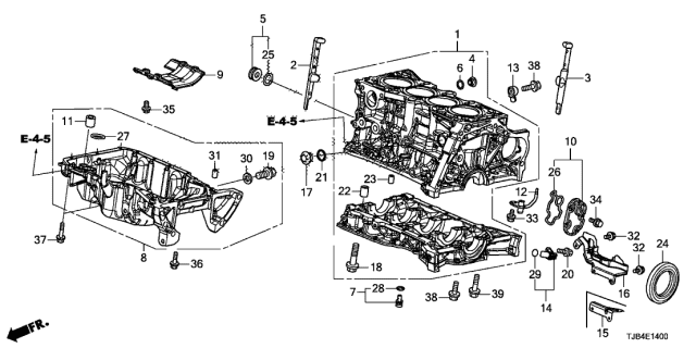 2019 Acura RDX  O-RING, OIL PUMP Diagram for 91303RPYG01