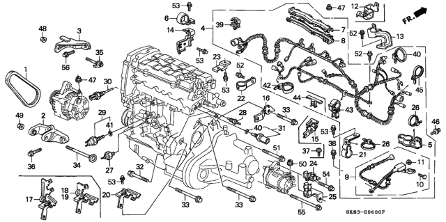 1992 Acura Integra Switch Assembly, Thermo (A-93) (Nippon Thermostat) Diagram for 37760P00003