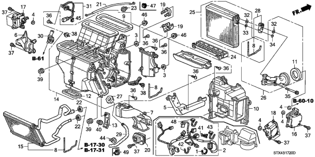 2008 Acura MDX  Gasket (E) Diagram for 79026SHJA01