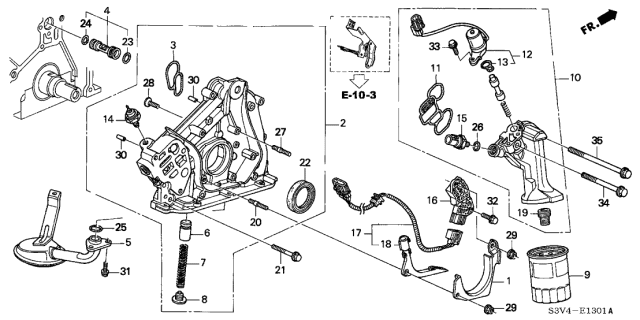 2003 Acura MDX Bolt, Stud (6X14) Diagram for 90042RCAA01