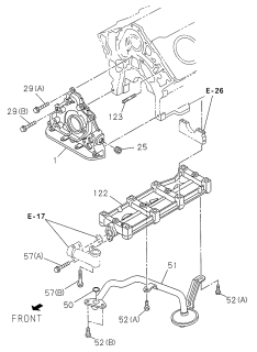 1999 Acura SLX Stud Rocker Diagram for 0402108650