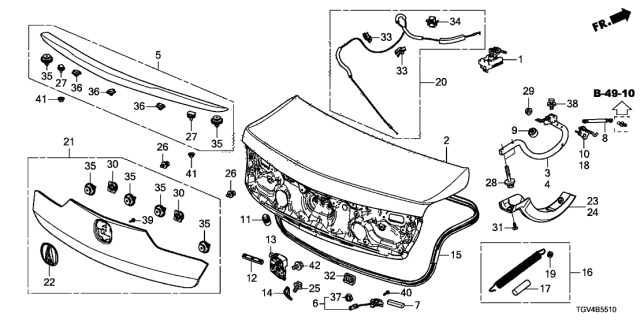 2021 Acura TLX  BOLT, SPECIAL (6X35) Diagram for 90109TVA000
