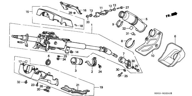 1989 Acura Legend  Bolt, Flange (8X65) Diagram for 958010806508