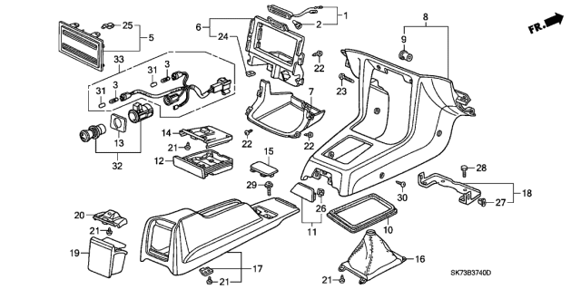 1990 Acura Integra  Screw-Washer (5X20) Diagram for 938910502008