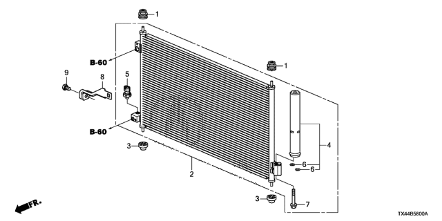 2018 Acura RDX  Bolt, Hex. (5X8) Diagram for 921010500805