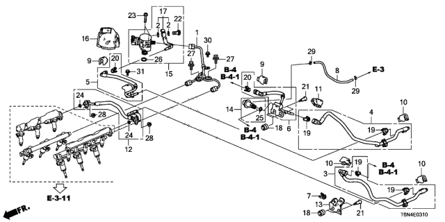 2021 Acura NSX O-Ring (7.47X3.6) Diagram for 91301PLC000